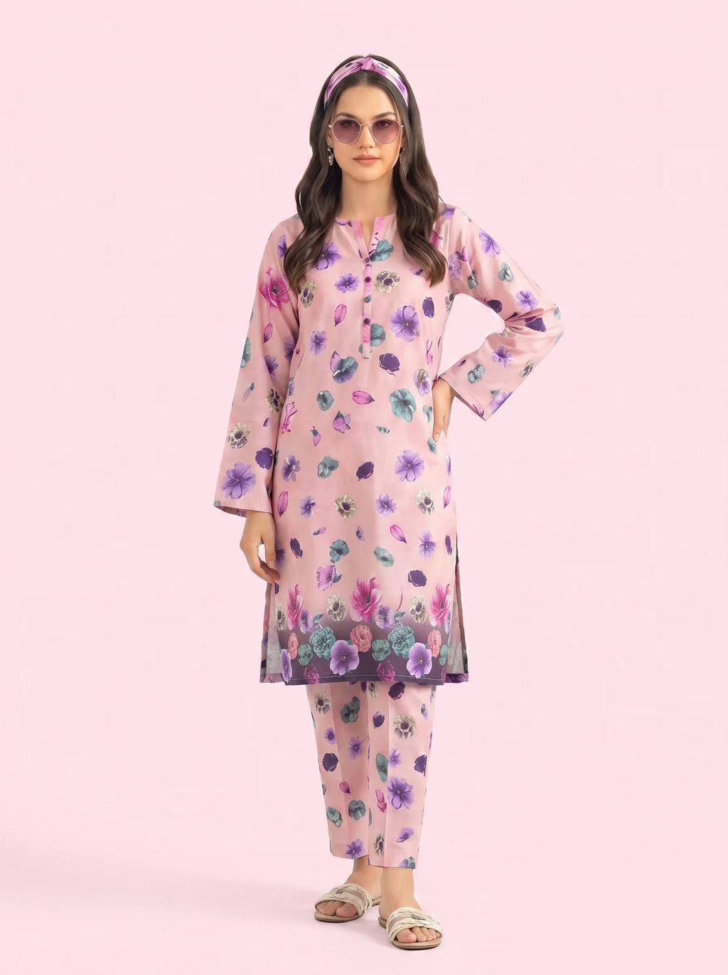 ZARIA — 2 Piece Printed Unstitched by RAJWAN