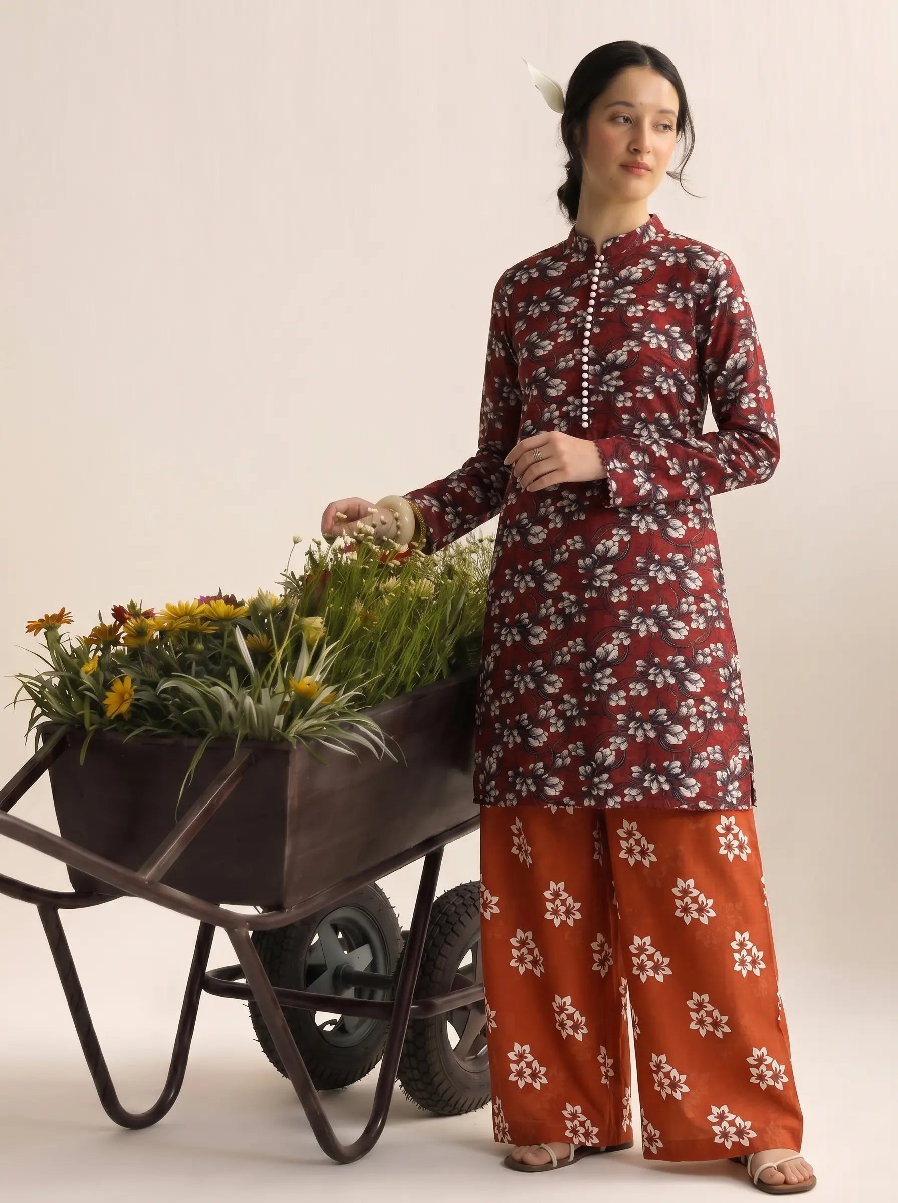 ZARIA — 2 Piece Printed Unstitched by RAJWAN