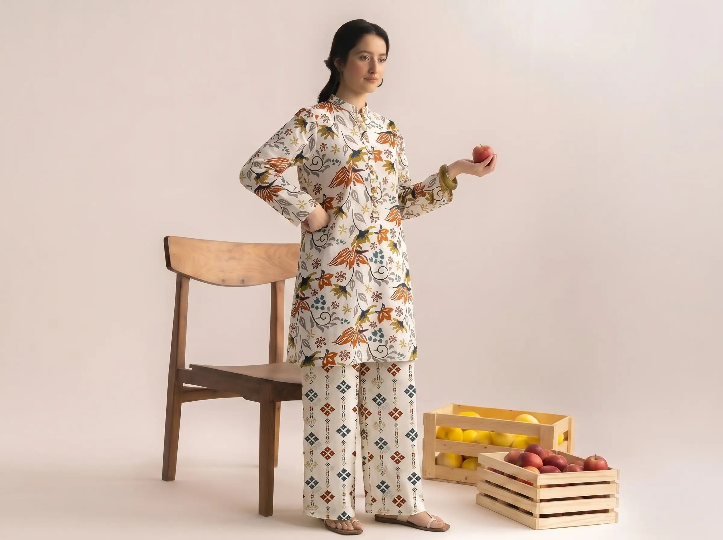ZARIA — 2 Piece Printed Unstitched by RAJWAN