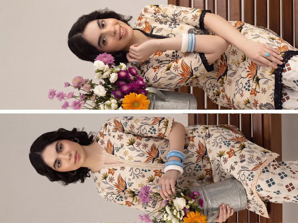 ZARIA — 2 Piece Printed Unstitched by RAJWAN