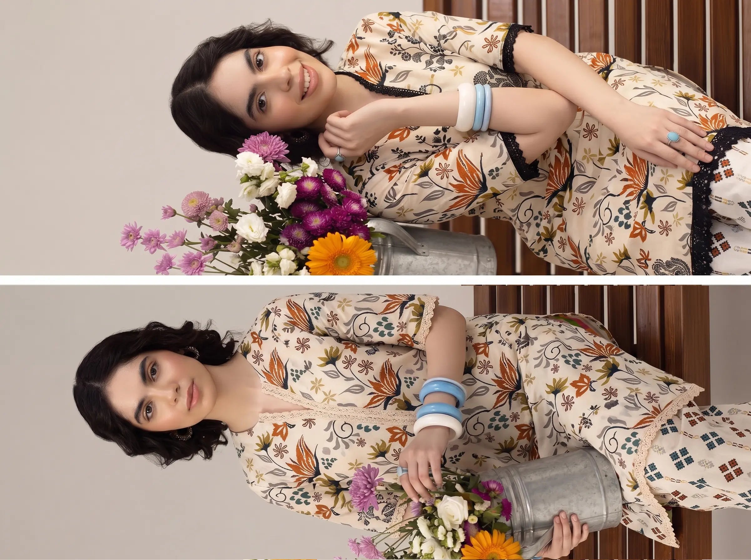 ZARIA — 2 Piece Printed Unstitched by RAJWAN