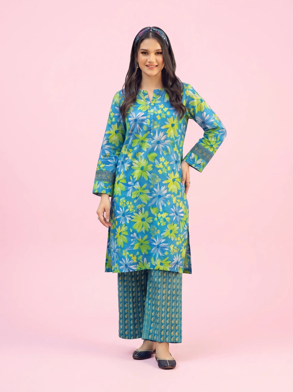 ZARIA — 2 Piece Printed Unstitched by RAJWAN