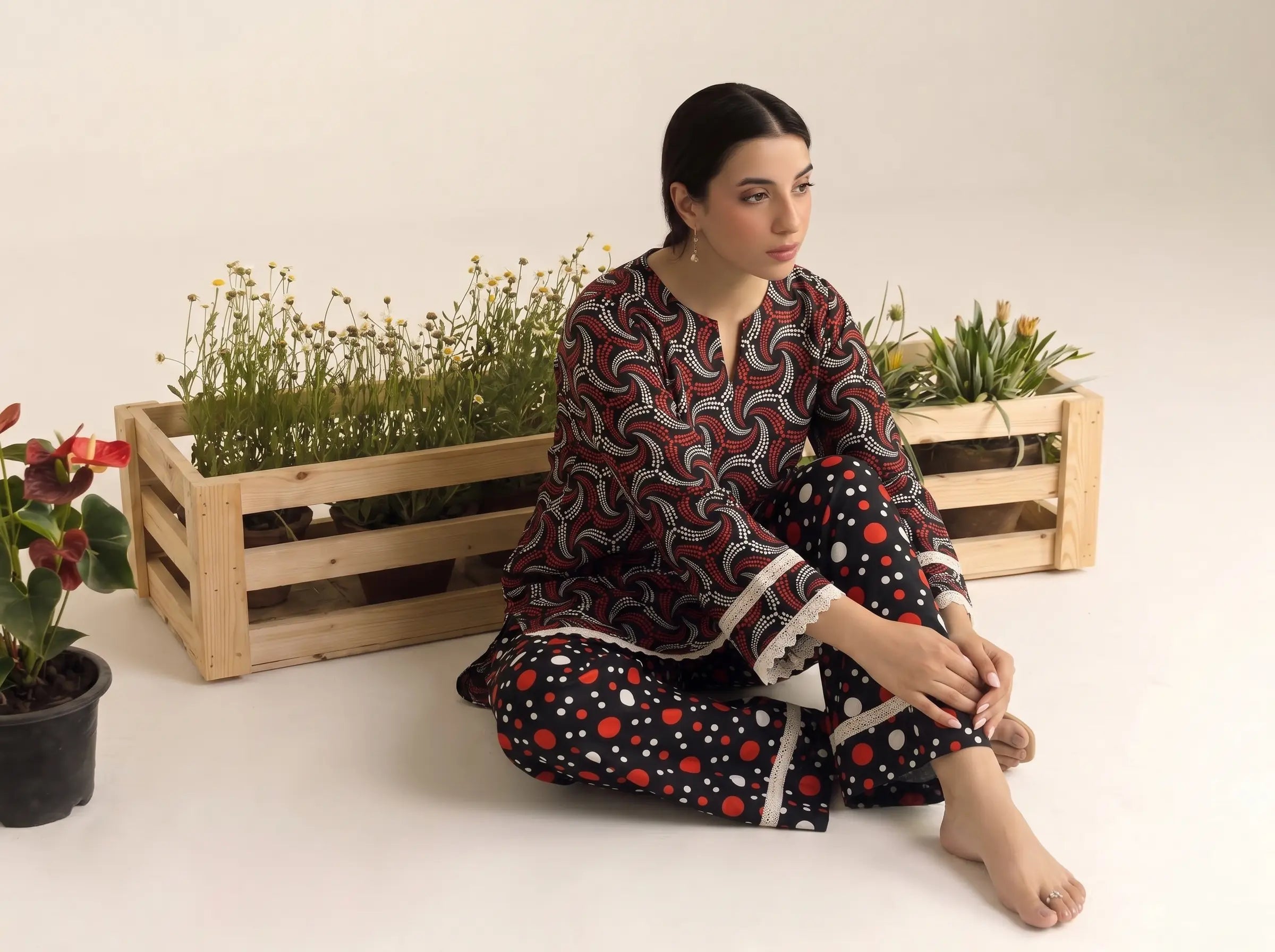 ZARIA — 2 Piece Printed Unstitched by RAJWAN