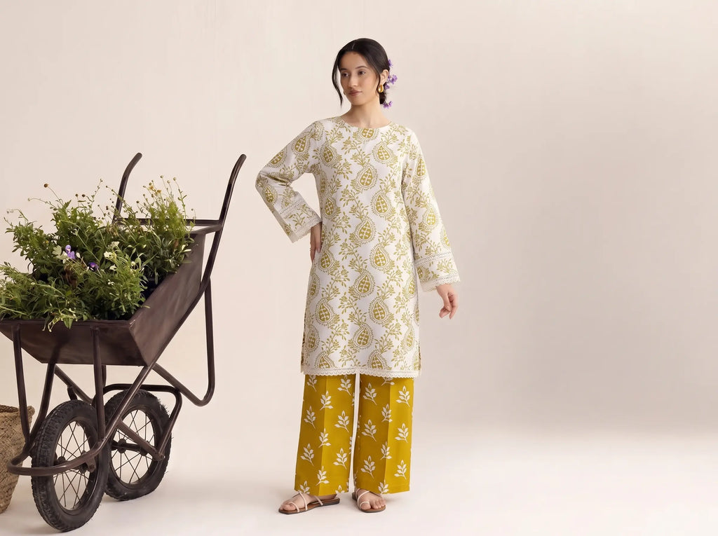 ZARIA — 2 Piece Printed Unstitched by RAJWAN
