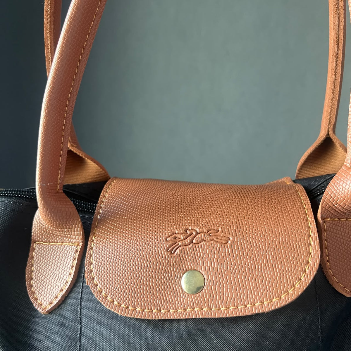 LONG CHAMP-MEDIUM-BLACK