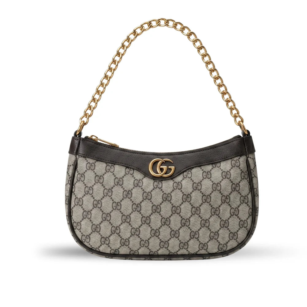 GUCCI CLASSIC CROSSBODY- GREY BLACK