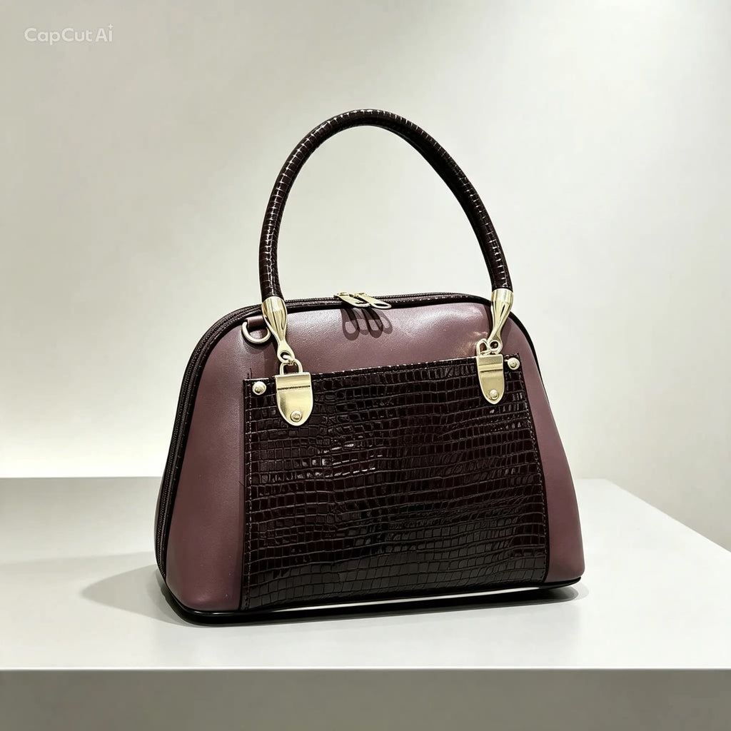 AURELIA CROC - BROWN