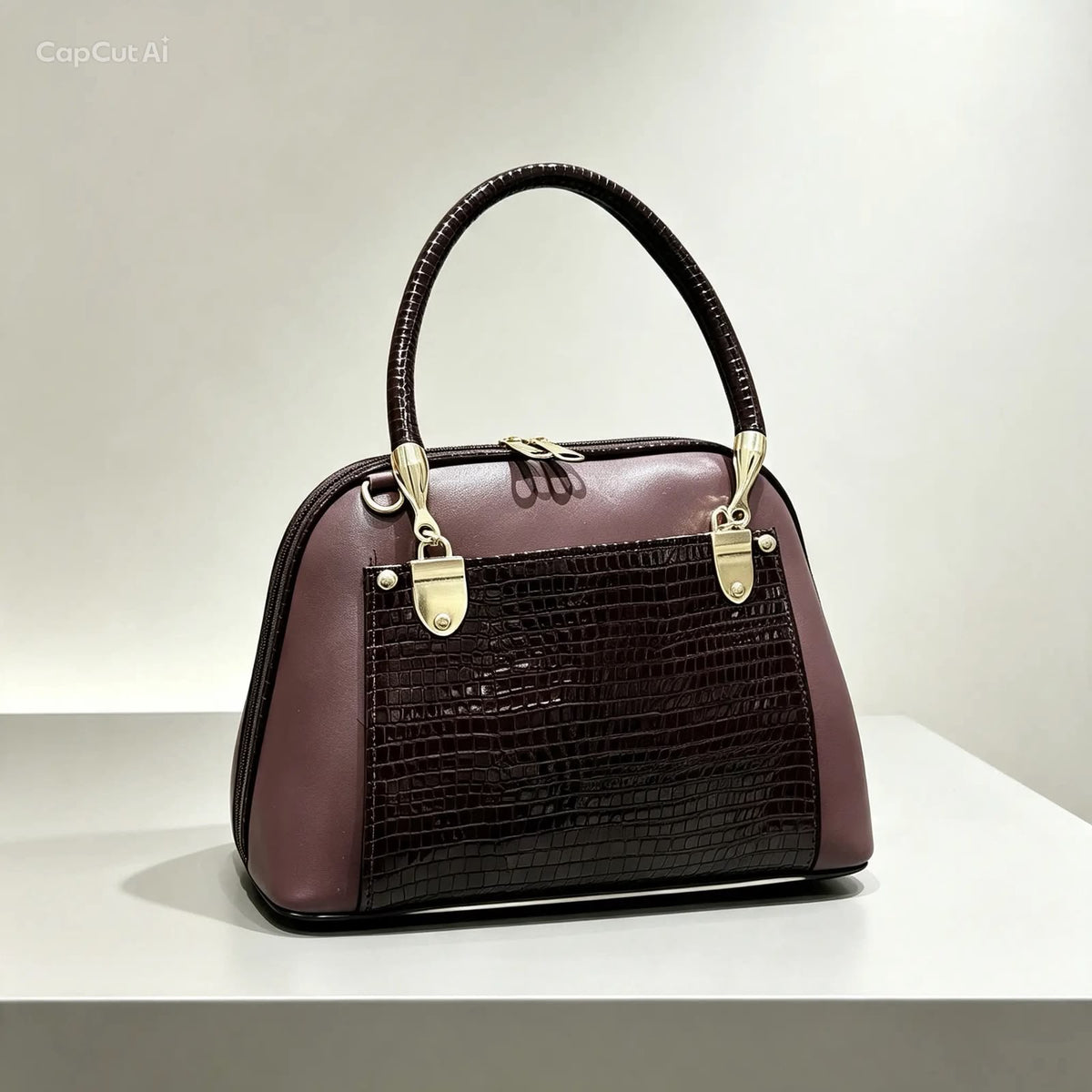 AURELIA CROC - BROWN