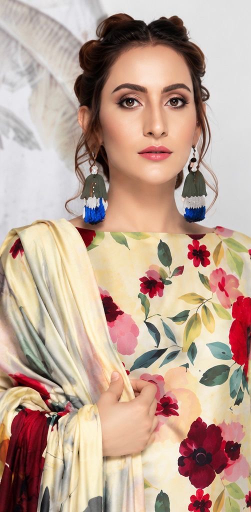 ETHNIC-LINEN THREE PIECE