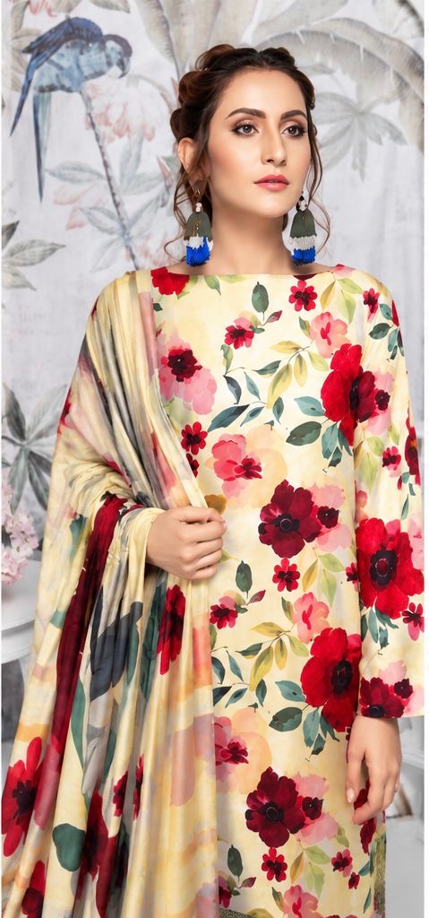 ETHNIC-LINEN THREE PIECE