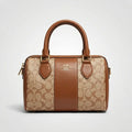 COACH DUFFLE  CARAMEL- MEDIUM