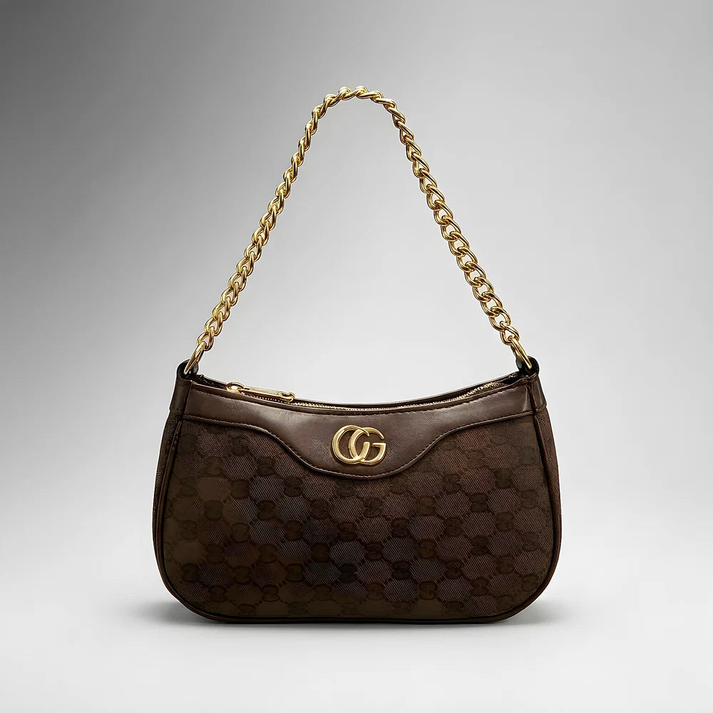 GUCCI CLASSIC CROSS BODY - BROWN