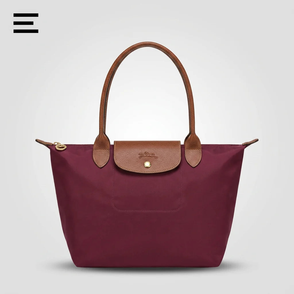 LONG CHAMP MAROON- MEDIUM