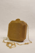 STAR PEARL CLUTCH-CHAMPAIGN GOLD