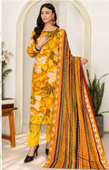 SAPPHIRE-LINEN THREE PIECE