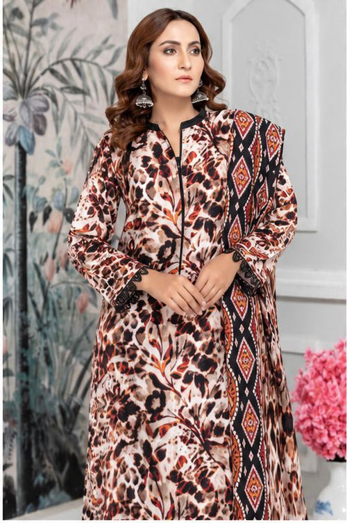 ETHNIC-LINEN THREE PIECE