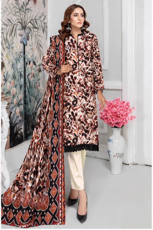 ETHNIC-LINEN THREE PIECE
