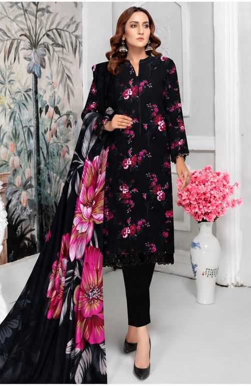 ETHNIC-LINEN THREE PIECE