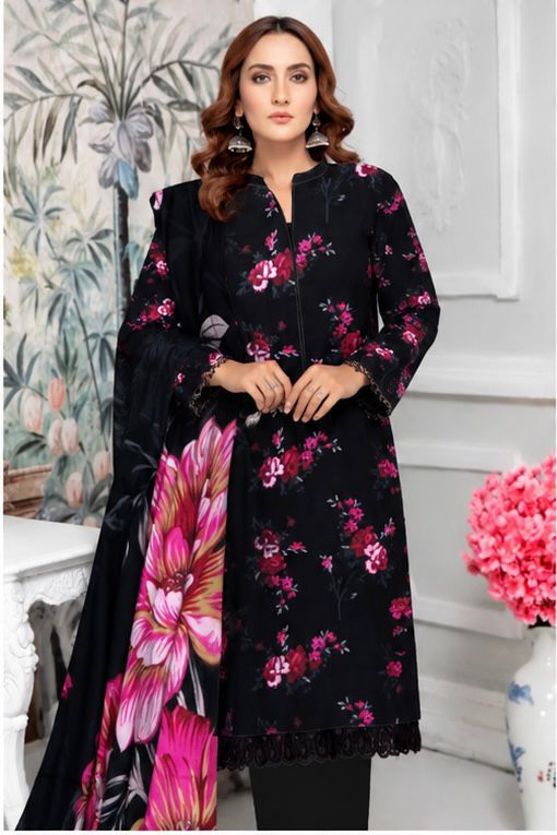 ETHNIC-LINEN THREE PIECE