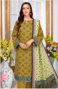 SAPPHIRE-LINEN THREE PIECE