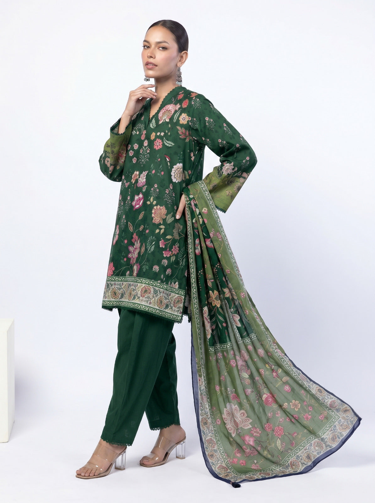 KHAADI THREE PIECE