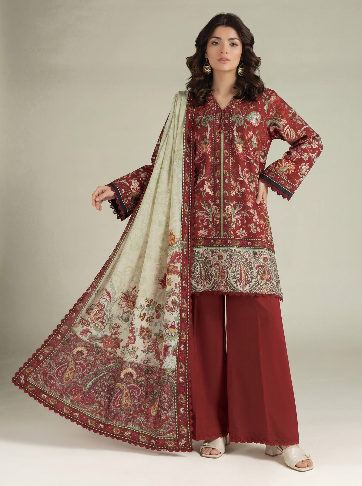 KHAADI THREE PIECE