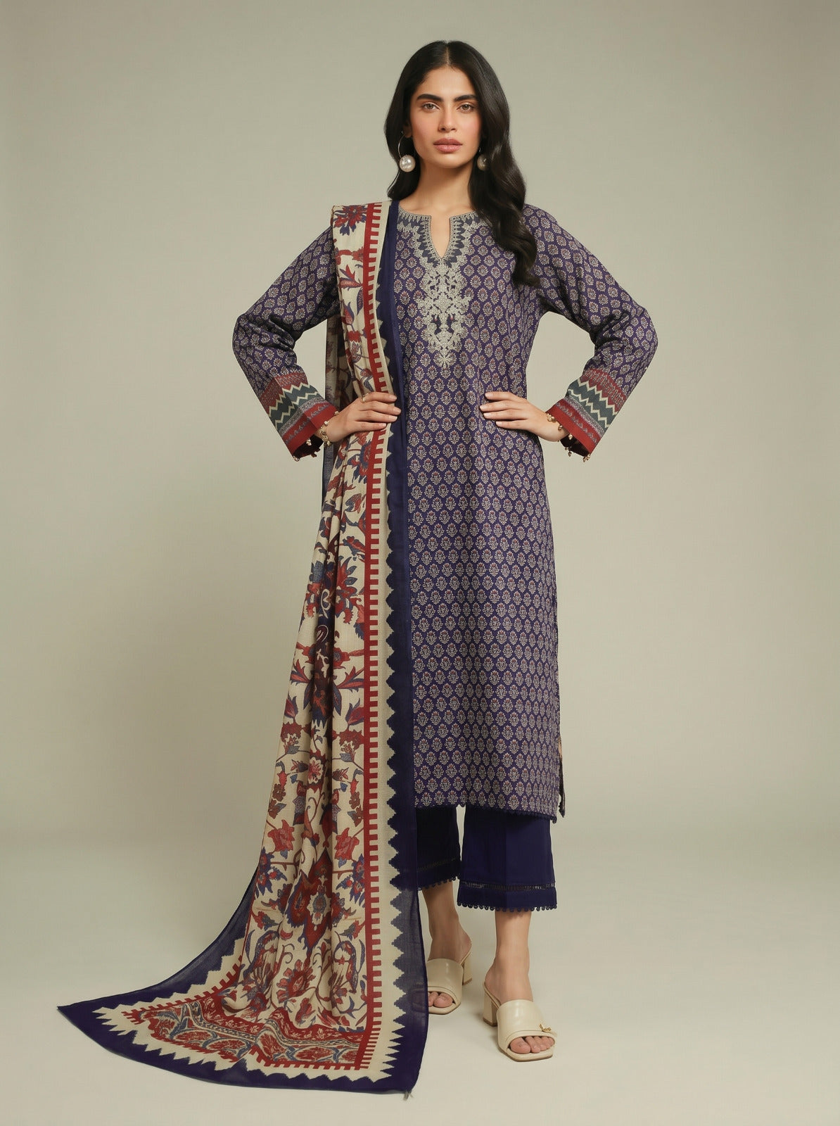 KHAADI THREE PIECE