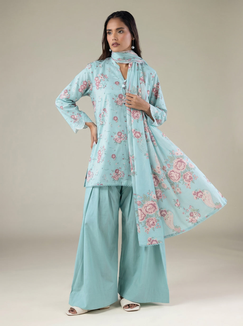 KHAADI THREE PIECE