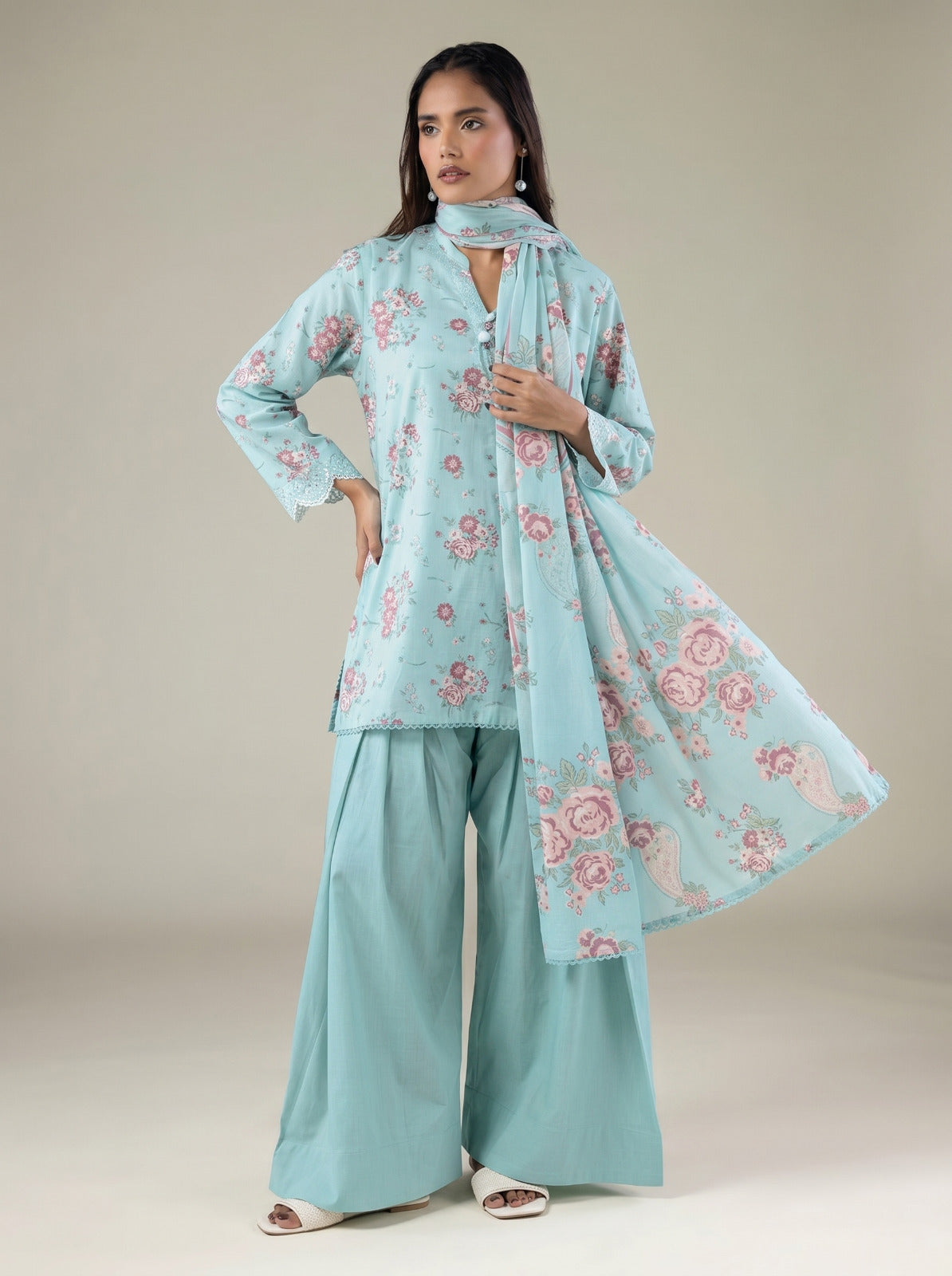 KHAADI THREE PIECE