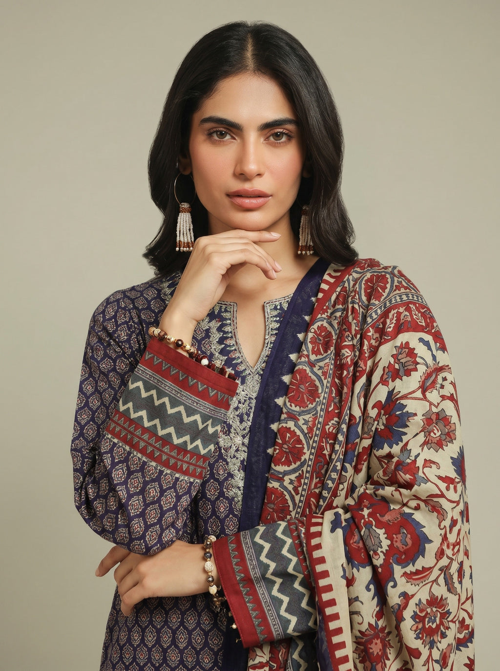KHAADI THREE PIECE