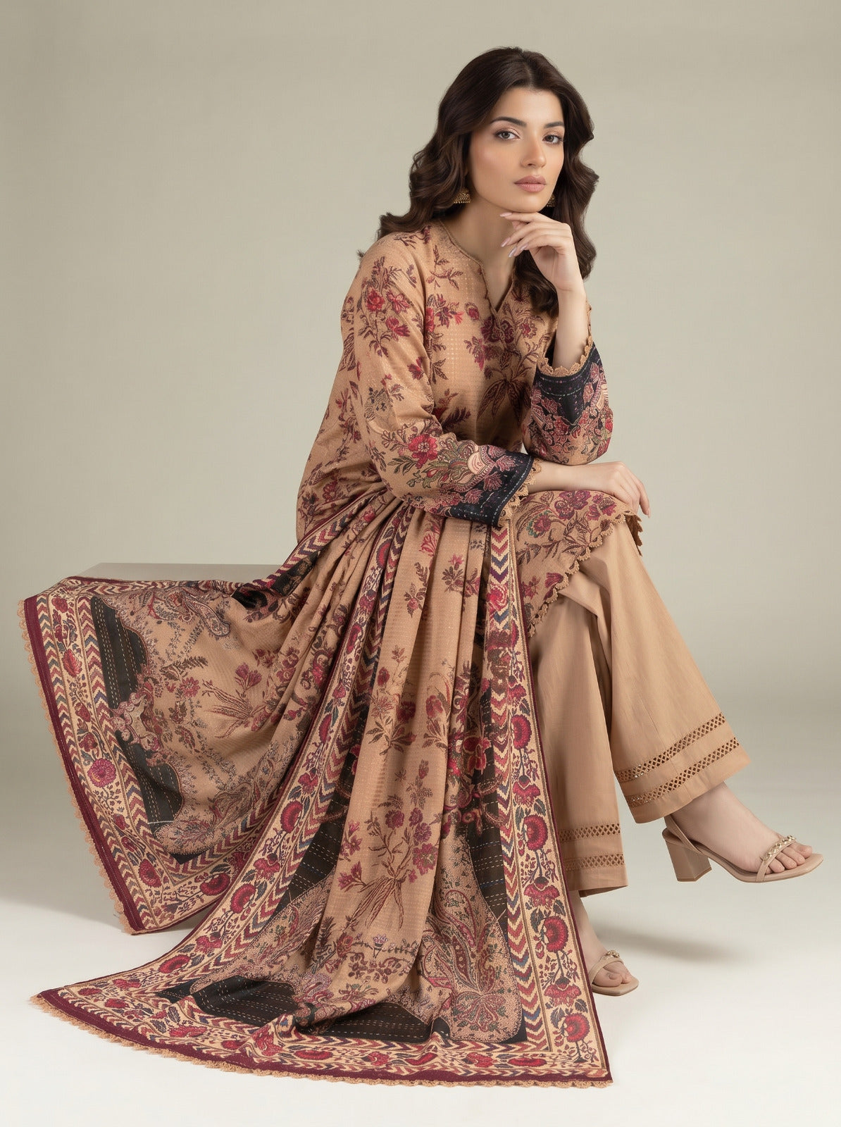 KHAADI THREE PIECE