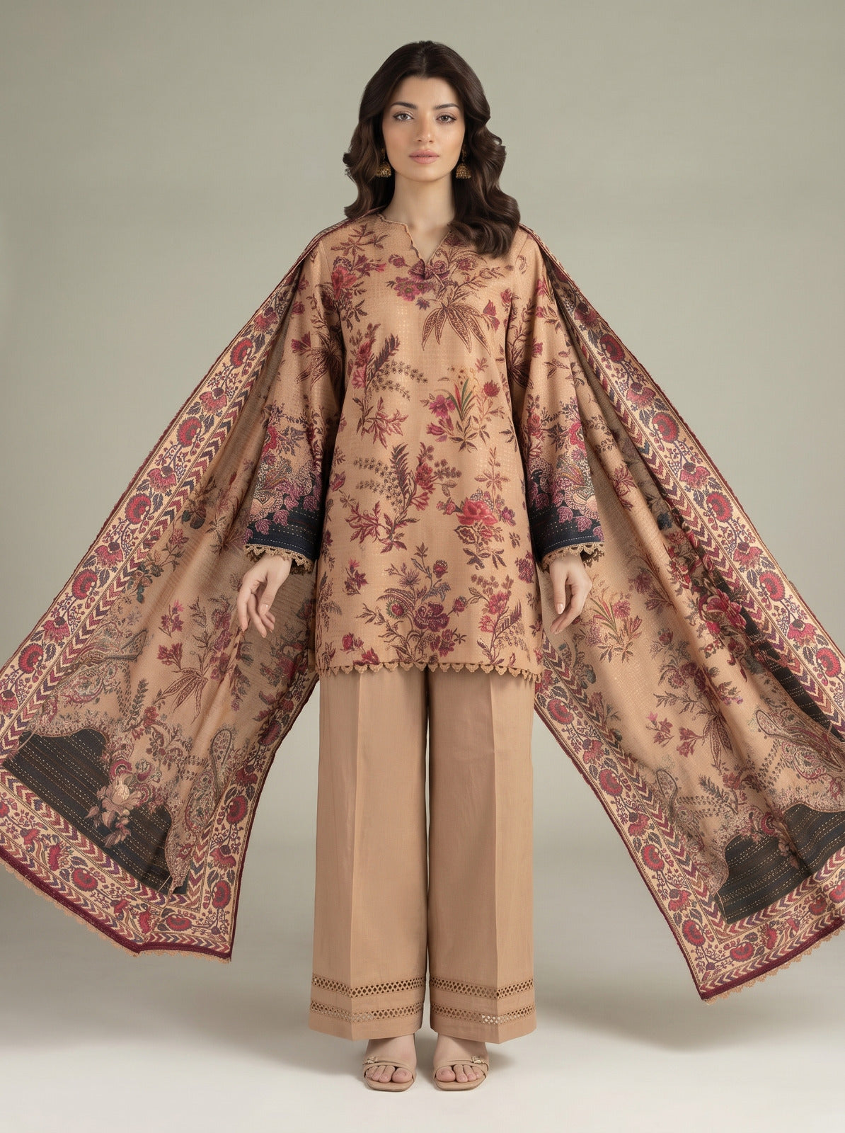 KHAADI THREE PIECE