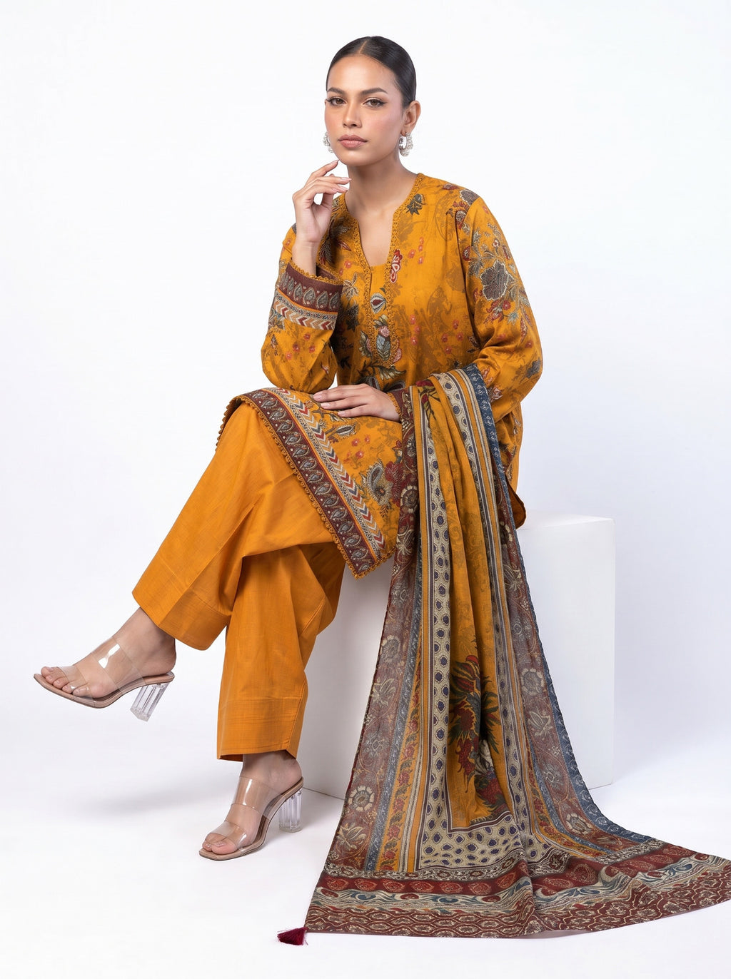 KHAADI THREE PIECE