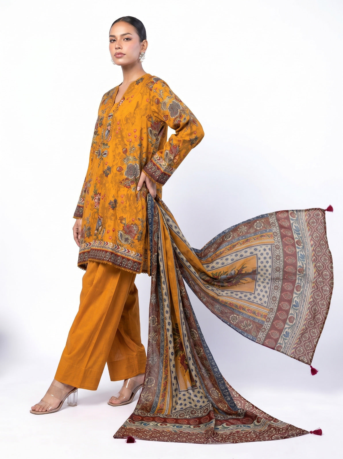 KHAADI THREE PIECE