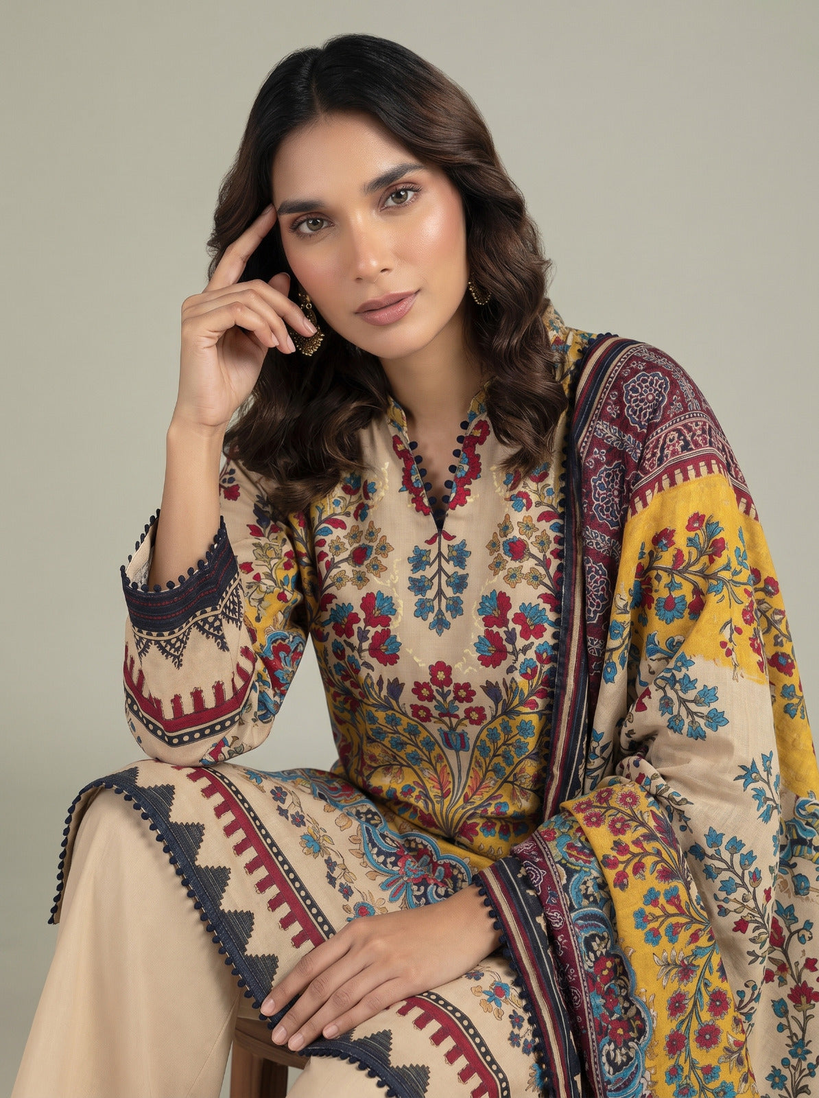 KHAADI THREE PIECE
