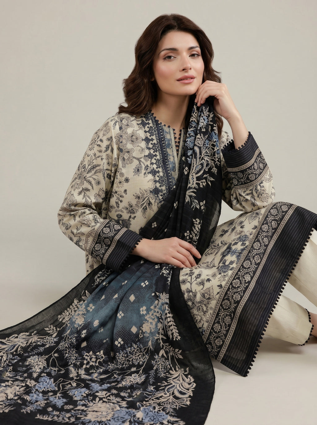 KHAADI THREE PIECE