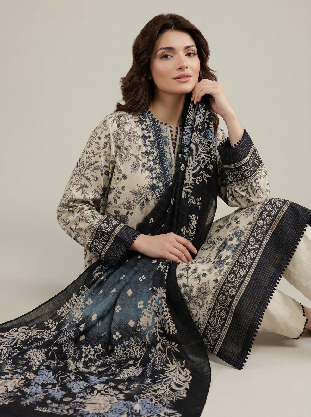 KHAADI THREE PIECE